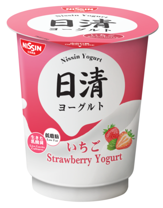 Nissin Yogurt Series Low Fat Yogurt Cup Nissin Yogurt (Low Fat) Strawberry