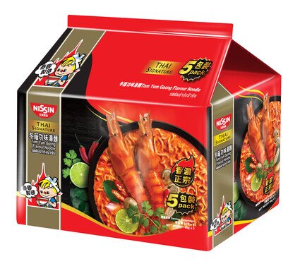 Other Noodle Products Thai Signature  Tom Yum Goong Flavour Noodle Soup (5-Pack)