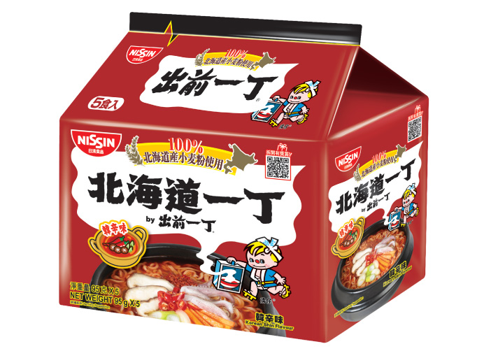 出前一丁北海道小麥粉韓辛味即食麵