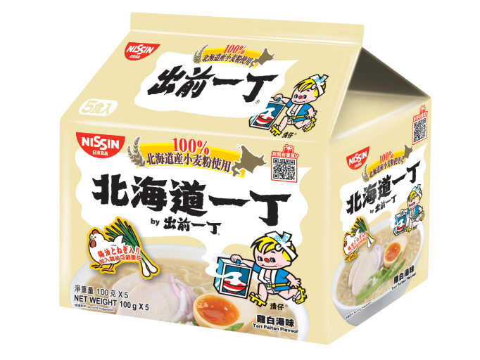 出前一丁北海道小麥粉雞白湯味即食麵
