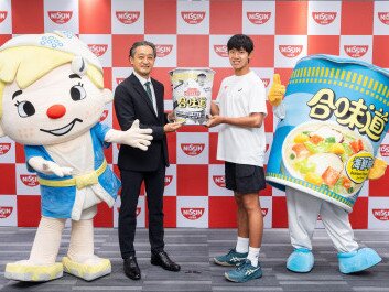 Nissin Foods Signs 14-Year-Old Hong Kong Tennis Prodigy Richie Choi Partners with HKCTA to Promote Youth Tennis Development 