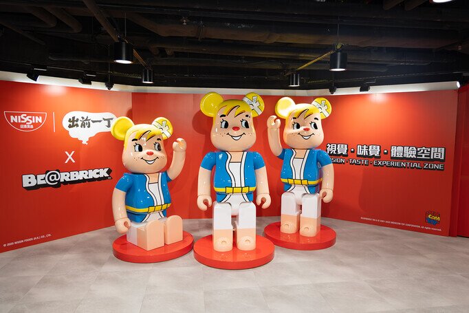 巨型3000%清仔BE@RBRICK展區