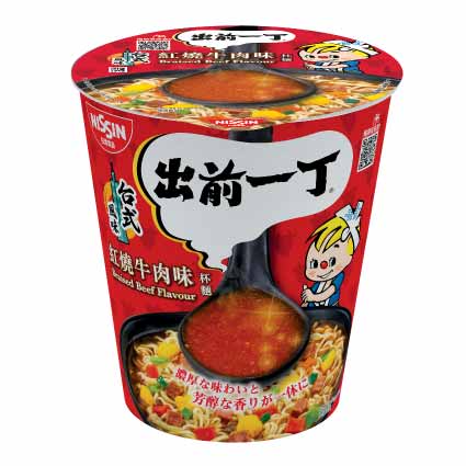 出前一丁紅燒牛肉味即食麵（杯麵）