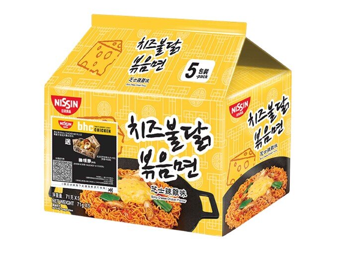 日清韓式系列(5包裝)(只限外附換領券的產品)