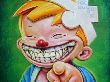 出前一丁 × Ron English 藝術聯乘企劃
「清仔Grin」限量版畫藝術玩具  首度亮相香港動漫電玩節
