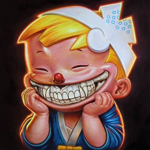 「微笑」(Peaceful Smile) 