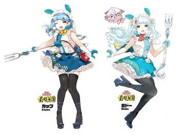 合味道原創二次元看板娘Kappu & Middo首度登陸動漫節!