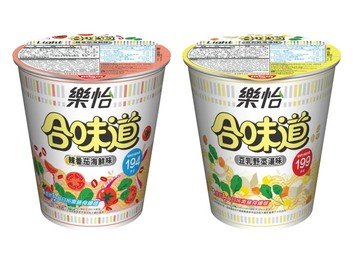 合味道樂怡  「少啲脂肪！少啲卡路里！」
「辣番茄海鮮味」、「豆乳野菜湯味」新登場
