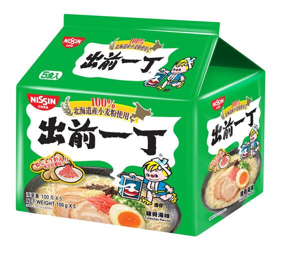 出前一丁北海道小麥粉豬骨湯味-5包裝