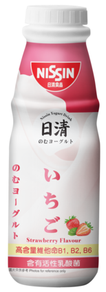 日清乳酪系列 乳酪飲品 日清乳酪飲品(草莓味)