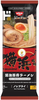 其他麵類產品 日清拉麵 橫濱醬油豬骨湯味即食麵(非油炸)
