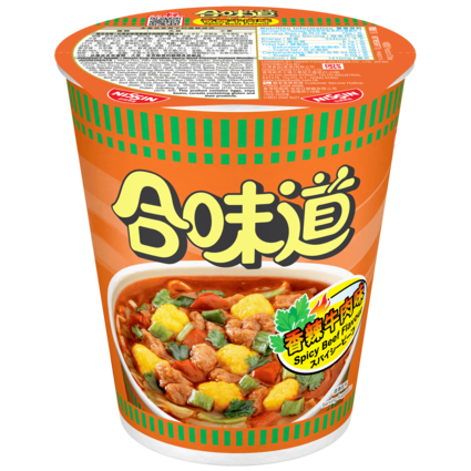 合味道 杯麵 香辣牛肉味