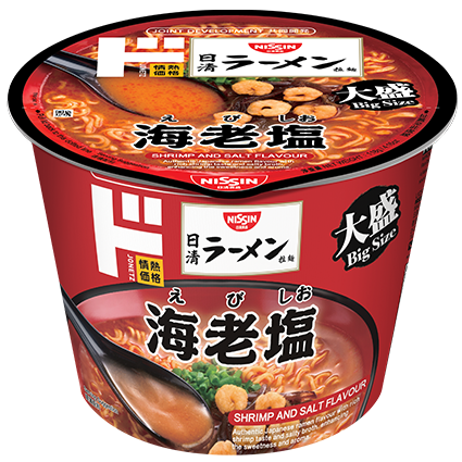 其他麵類產品 日清拉麵  鮮蝦鹽湯味即食麵(碗麵)
