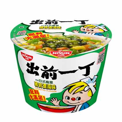 出前一丁 碗麵 豬骨濃湯味