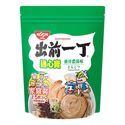 出前一丁 通心寳家庭裝 豬骨濃湯味
