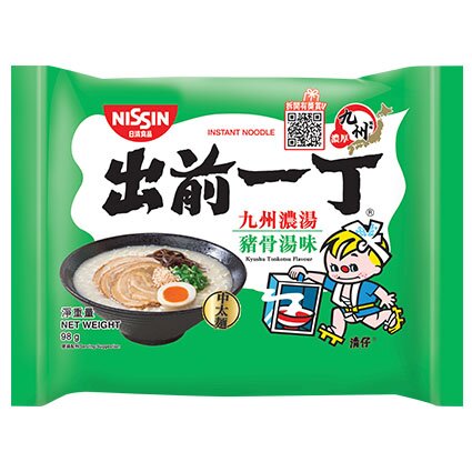 出前一丁 日本當地系列 九州濃湯豬骨湯味