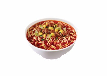 出前一丁 碗麵 香辣牛肉味