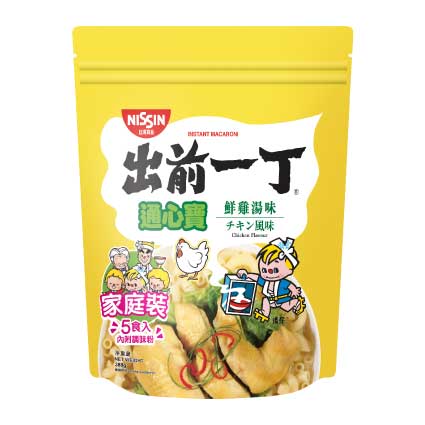 Demae Iccho Macaroni Family Pack Chicken Flavour