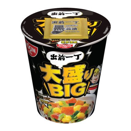 Demae Iccho Big Cup Black Garlic Oil Tonkotsu Flavour