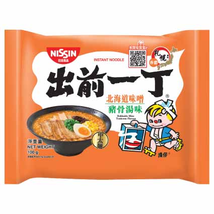 出前一丁 日本當地系列 北海道味噌豬骨湯味