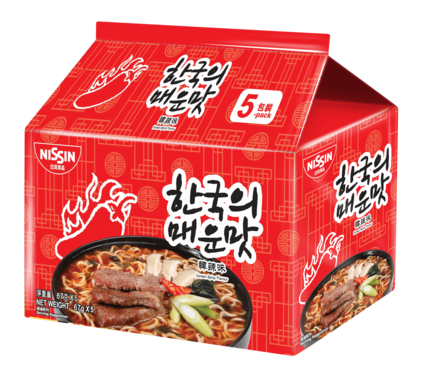 其他麵類產品 日清韓式系列 日清韓辣味即食麵