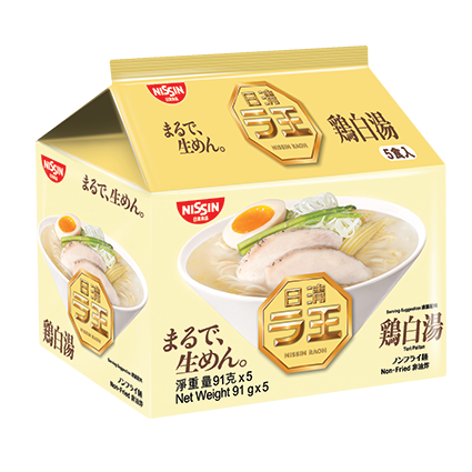 Nissin Raoh Pack Type Tori Paitan Flavour