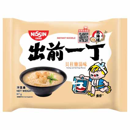 出前一丁 日本當地系列 貝柱鹽湯味