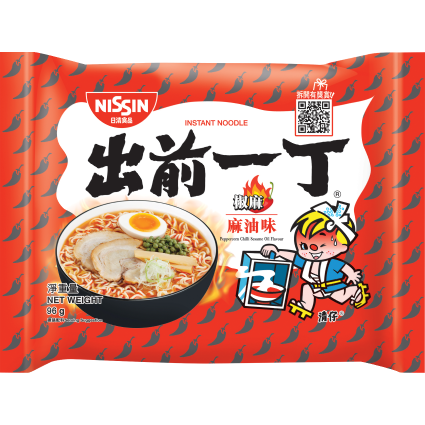 出前一丁 全辛滋味系列 椒麻麻油味