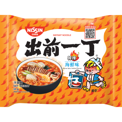 Demae Iccho Spicy Series Korean Spicy Seafood Flavour