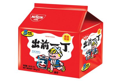 出前一丁 五包裝 麻油味