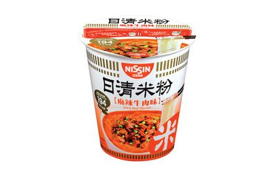 日清米粉 Vermicelli［麻辣牛肉味］Spicy Beef Flavour