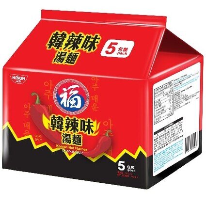 Fuku Noodle (Pack) Korean Hot Flavour (5-pack)