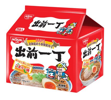 Demae Iccho 5-Pack Hokkaido Wheat Flour Sesame Oil Flavour