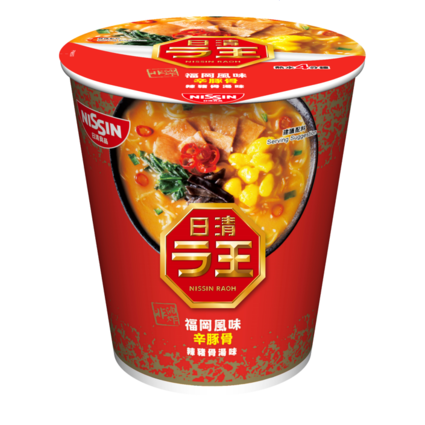 Nissin Raoh Cup Type Spicy Tonkotsu Flavour