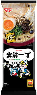 Demae Iccho Bar NoodleBlack Garlic Oil Tonkotsu Flavour