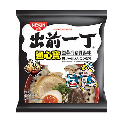 Demae Iccho Macaroni Black Garlic Oil Tonkotsu Flavour