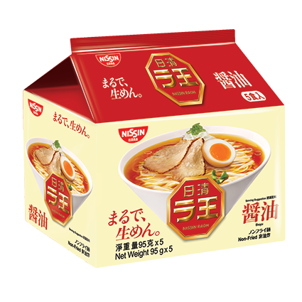 Nissin Raoh Pack Type Shoyu Flavour