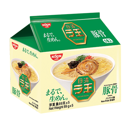 Nissin Raoh Pack Type Tonkotsu Flavour