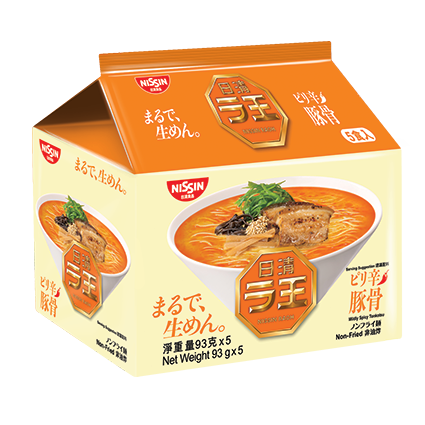 Nissin Raoh Pack Type Spicy Tonkotsu Flavour